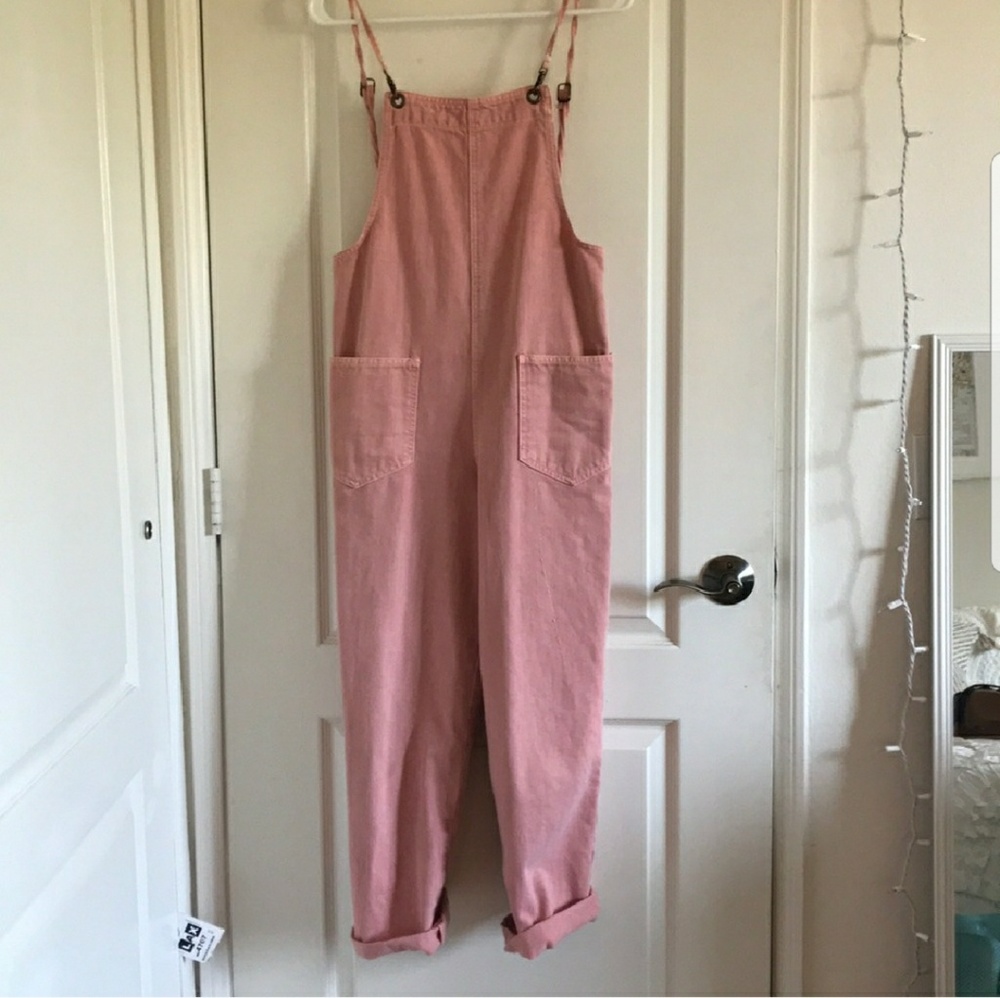 Pink Overalls
